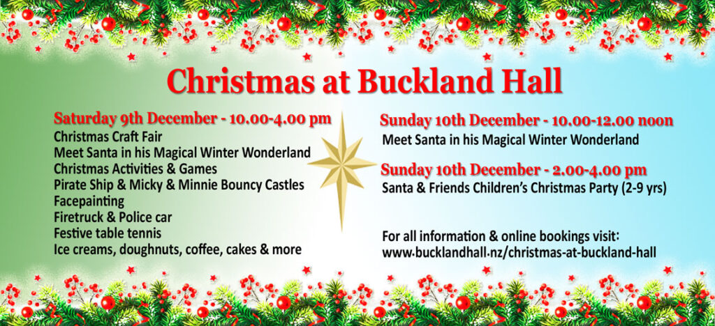 Christmas at Buckland Hall