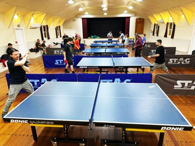 Pukekohe Table Tennis operates from Buckland Hall