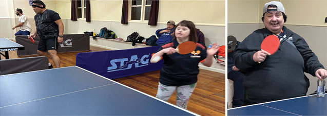 Pukekohe Table Tennis Special Olympics at Buckland Hall