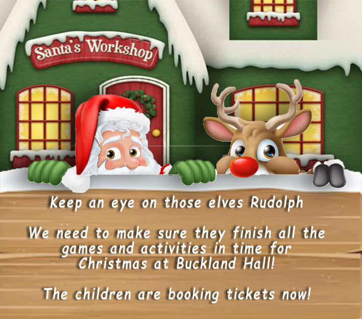 Christmas at Buckland Hall Santa's Games & Activities