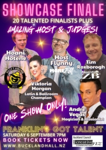 Franklin's Got Talent
Celebrity Line Up
Saturday 6 September 25