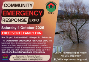 Community Emergency Response Expo | Buckland Hall | 4 October 2025 | 10-4.00 PM