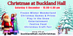 Christmas at Buckland Hall - 6 Dec 2025