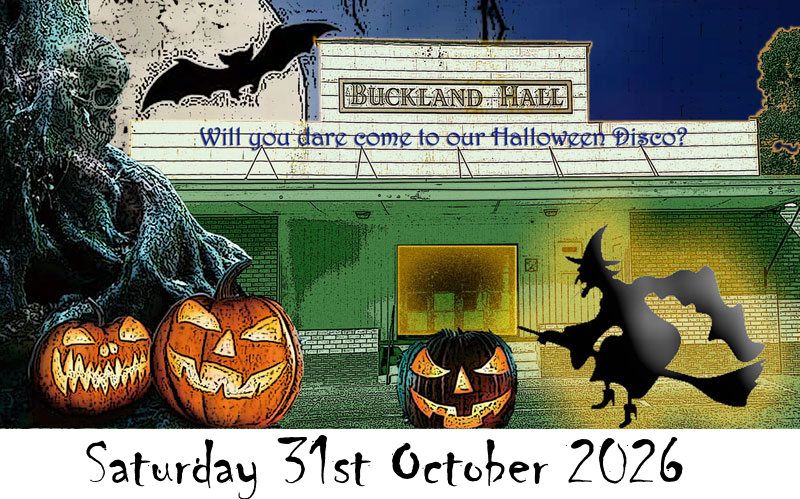 Buckand-Hall-Halloween-Disco-2026 Buckland Hall Halloween Disco 2026 - Saturday 31st October