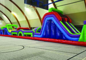 18M Mega Obstacle Course at Christmas at Buckland Hall courtesy of Bouncing Kiwis