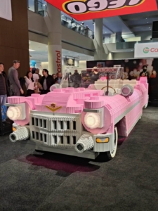 1950s Cadilac Fleetwood Sixty Special Convertible on display at the 2026 International Auto Show in Toronto