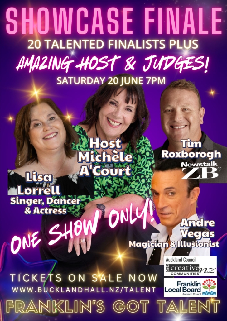 Franklin's Got Talent Showcase 26 Finale MC & Judges
